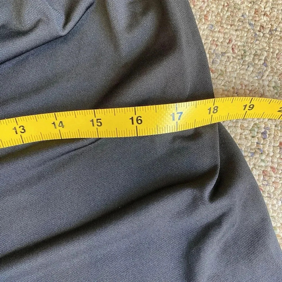 Mustard Seed Womens Sz M Jumpsuit Black Strap Sleeve Belted Stretch Goth Grunge - Picture 4 of 16